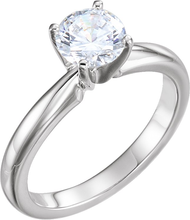 4-Prong Solitaire Ring