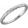 Continuum Sterling Silver .10 CTW Diamond Band Ref 4573995