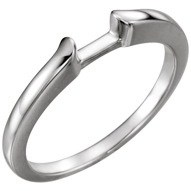 Platinum Band for 5.2 mm Round Ring  