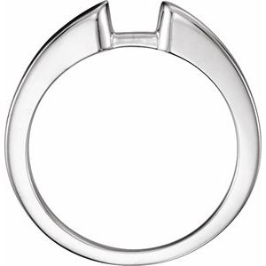 Platinum Band for 4.1 mm Round Ring  