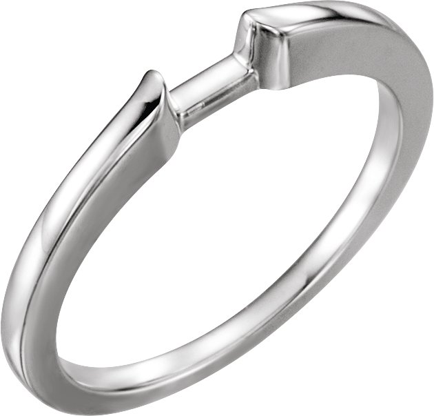 Platinum Band for 4.1 mm Round Ring  