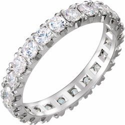 Accented Eternity Ring Mounting
