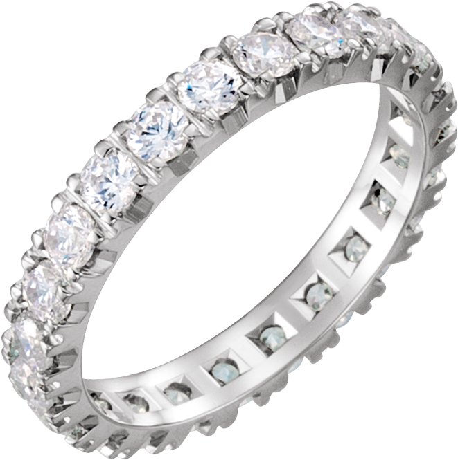 Accented Eternity Ring Mounting
