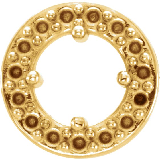 Halo-Style Necklace or Pendant