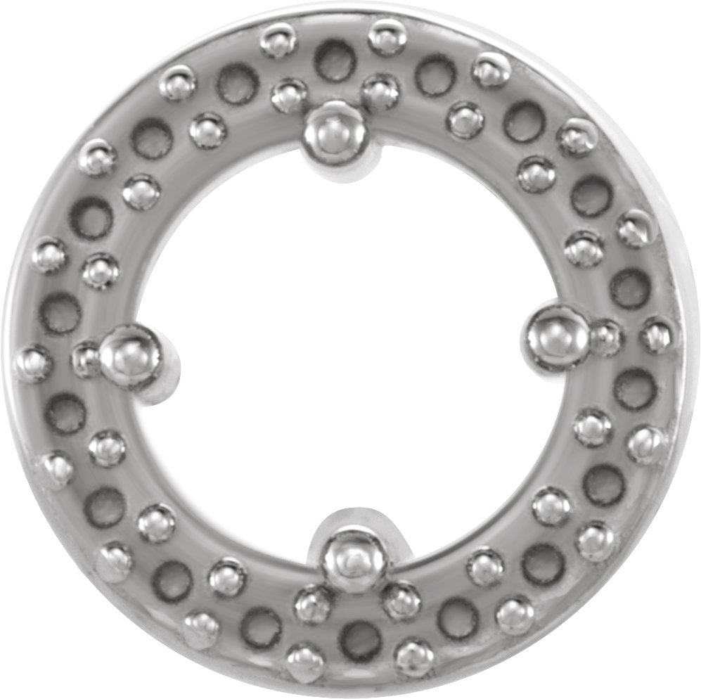 Halo-Style Necklace or Pendant