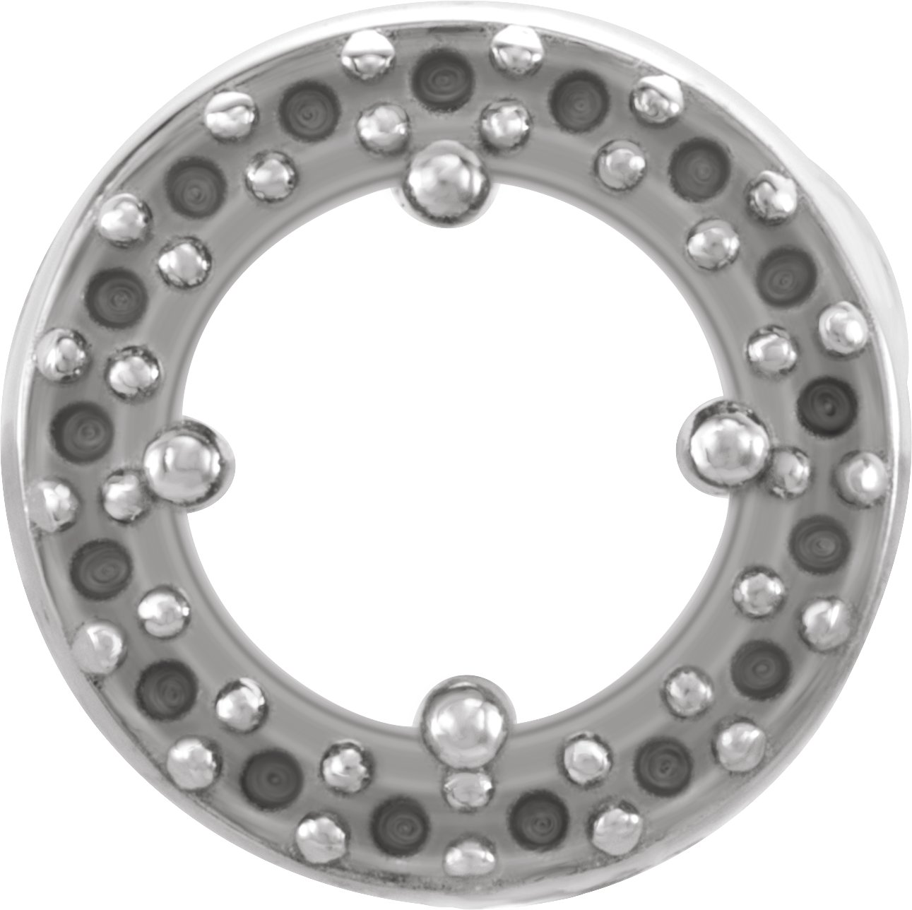 Halo-Style Necklace or Pendant