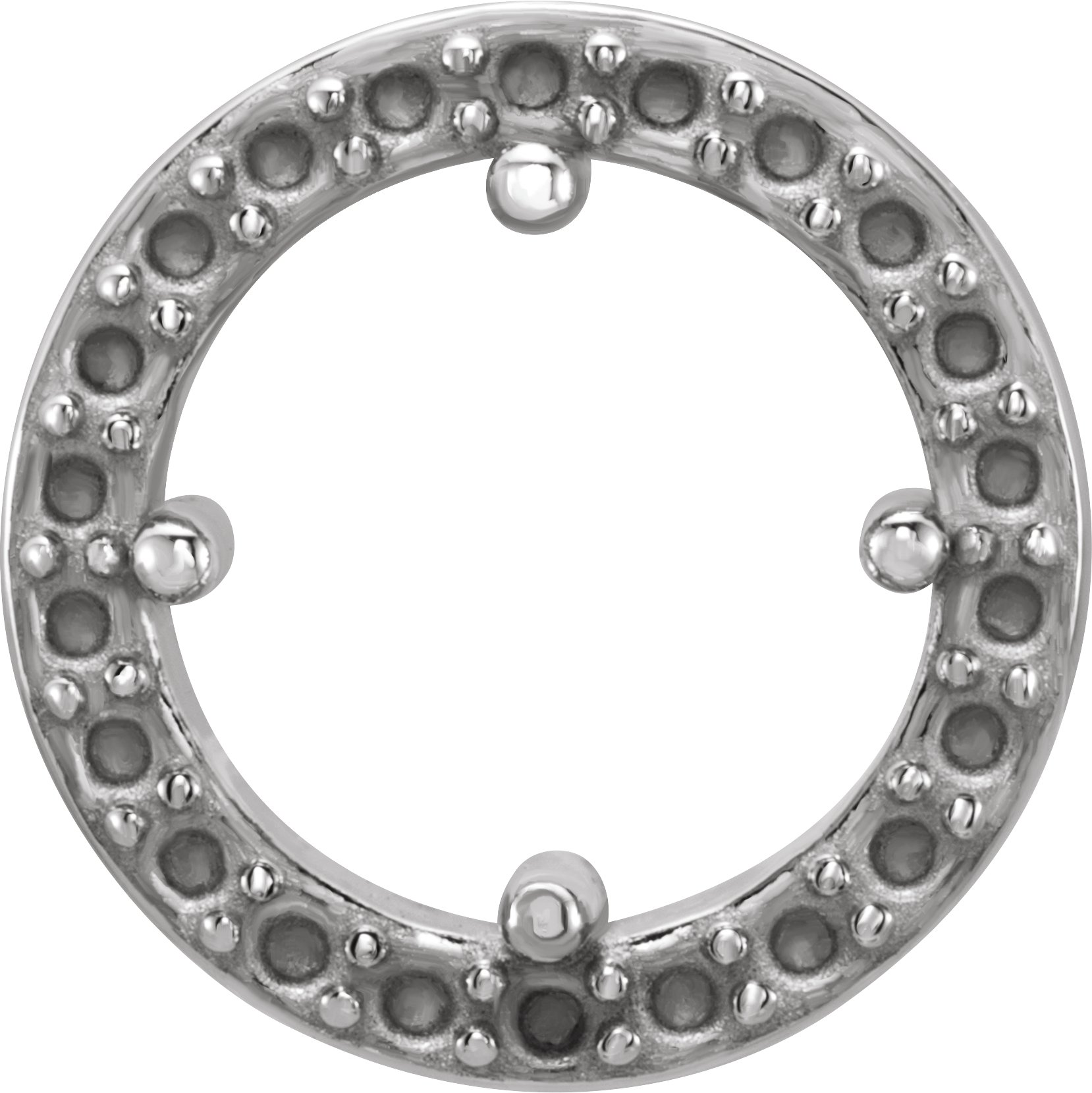 Halo-Style Necklace or Pendant