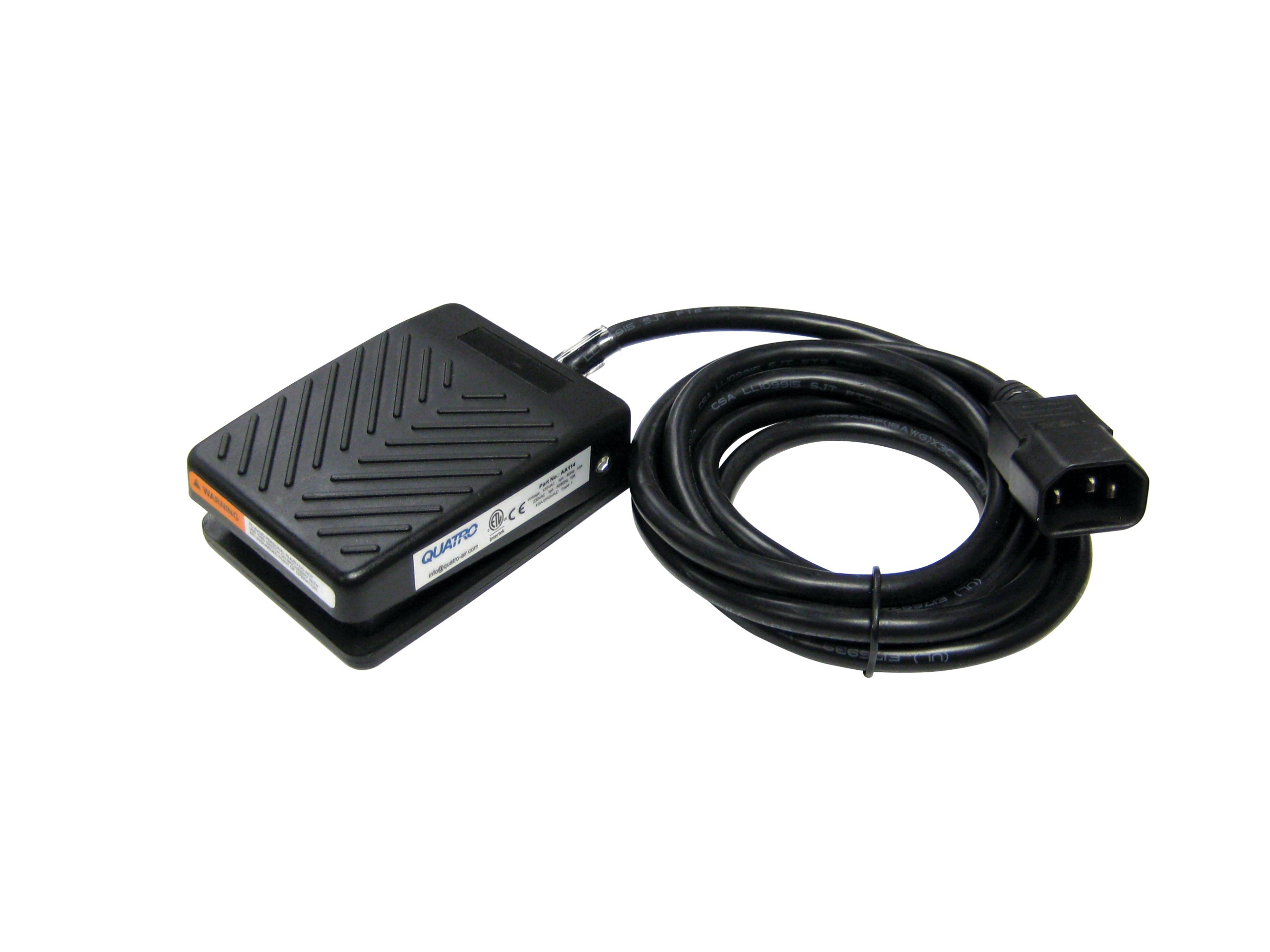 Footswitch for use with Quatro Dust Collectors