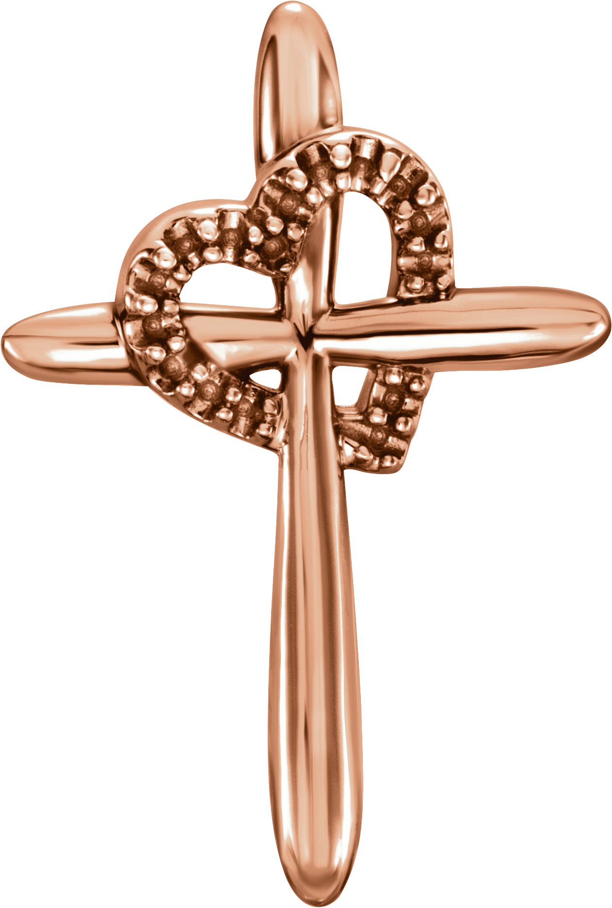 Heart & Cross Pendant