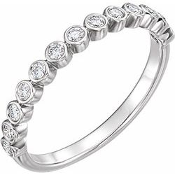 Diamond Bezel Set Ring or Mounting
