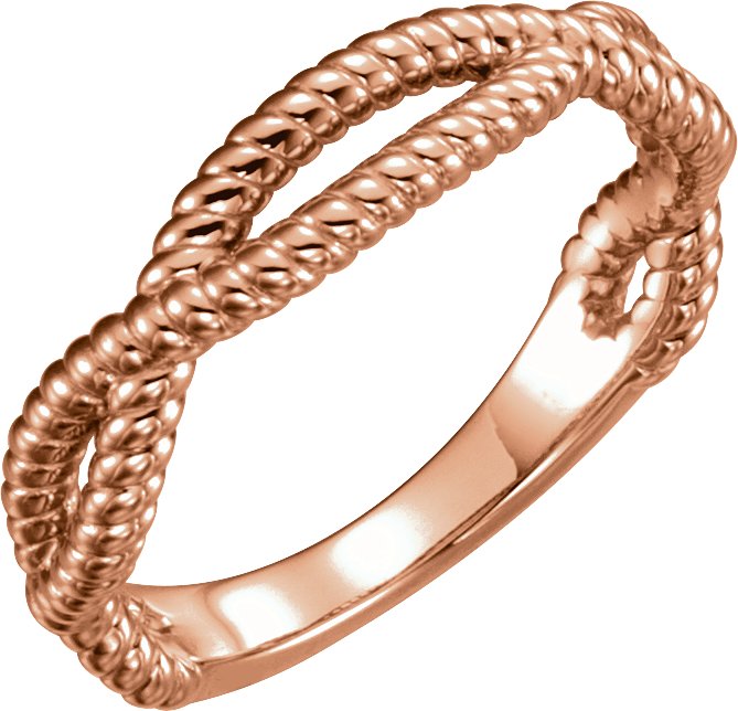 Criss-Cross Rope Ring