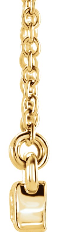 Alternative view of Baguette Bar Necklace or Center