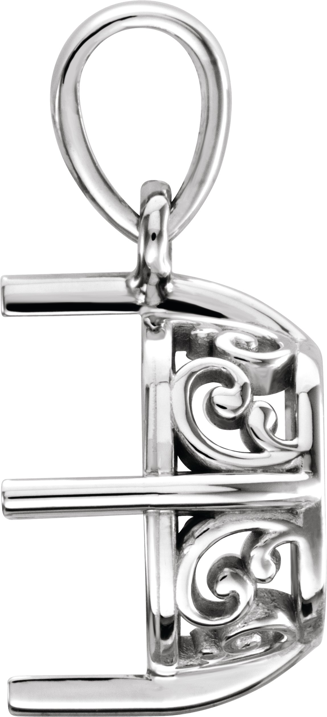 Cushion 4-Prong Pendant
