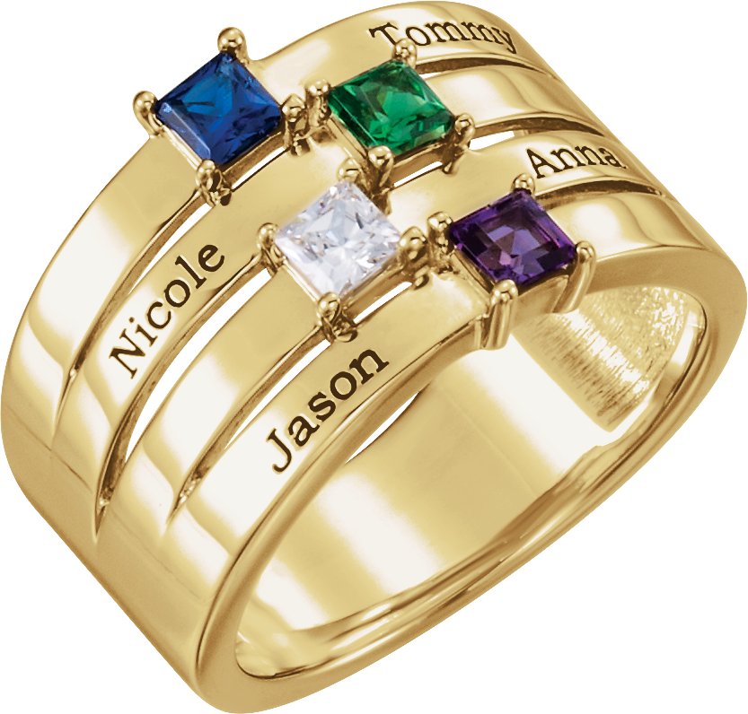 Engravable Family Ring