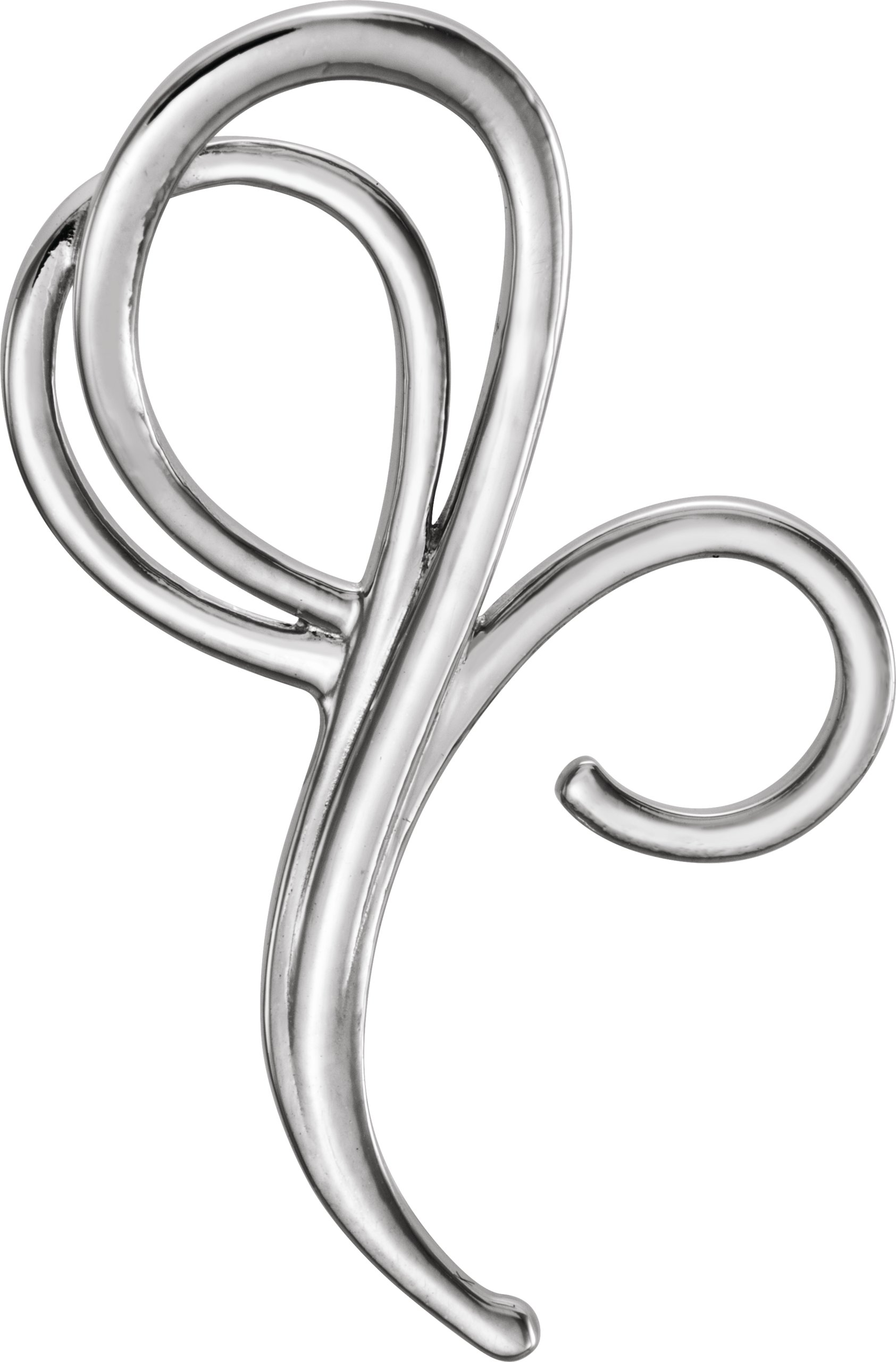 Sterling Silver Freeform Pendant