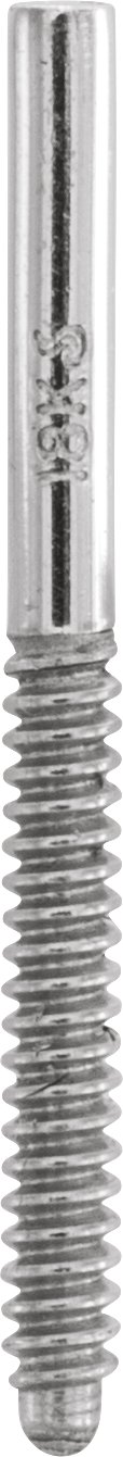 .039"x.444" Karat Stamped Threaded Earring Post