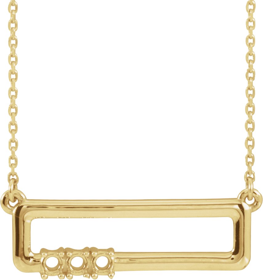 Family Rectangle Necklace