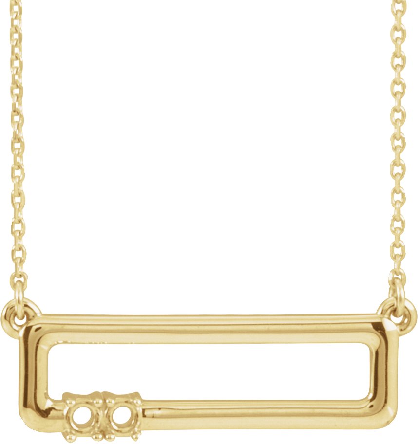 Family Rectangle Necklace