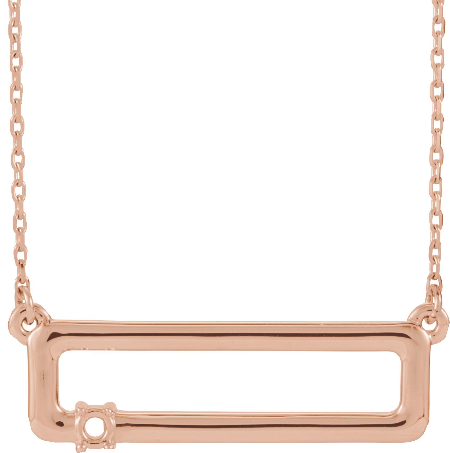 Family Rectangle Necklace