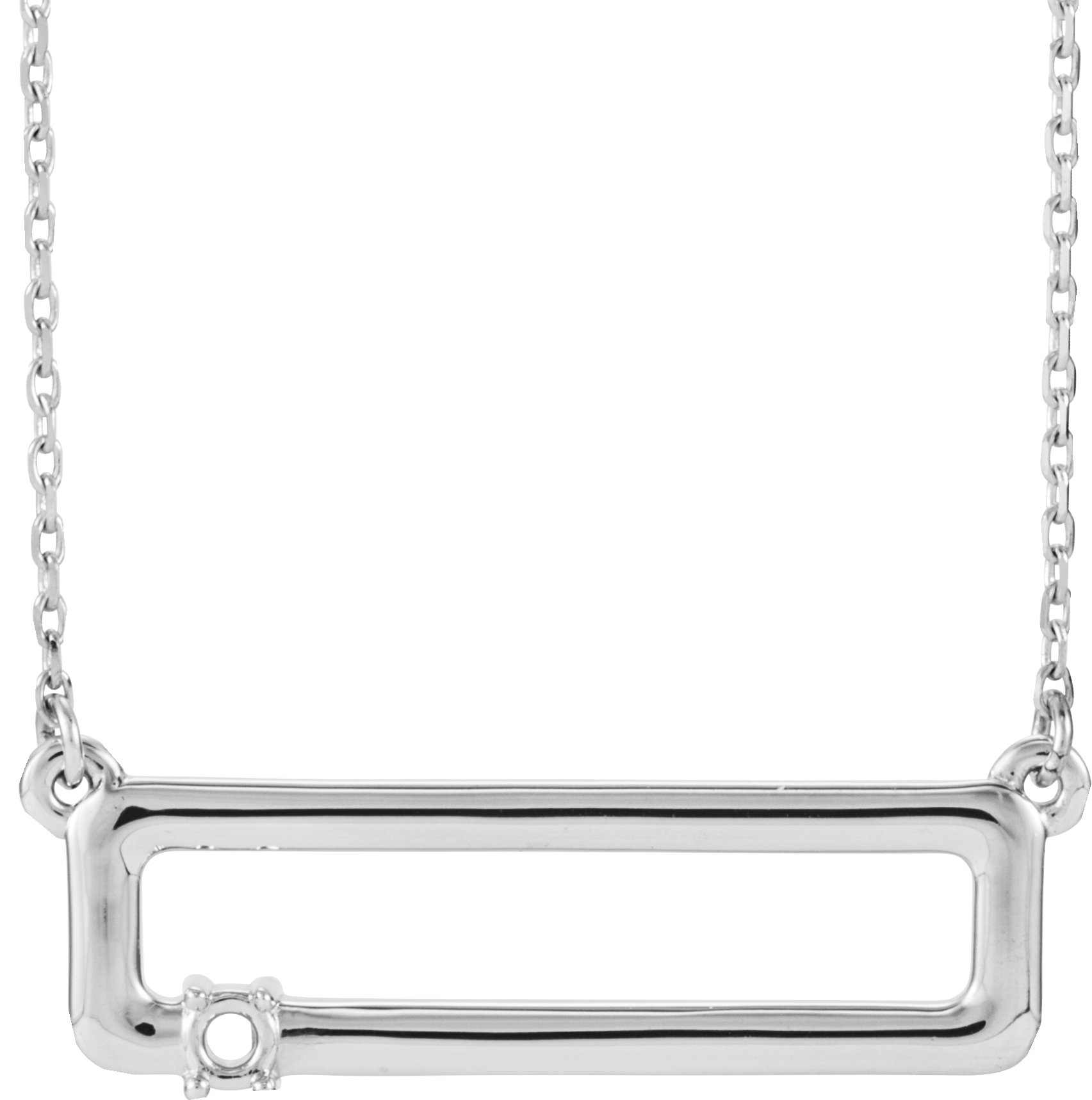 Family Rectangle Necklace