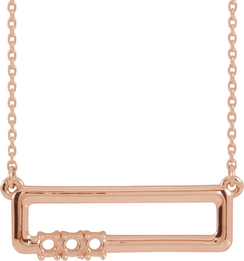 Family Rectangle Necklace