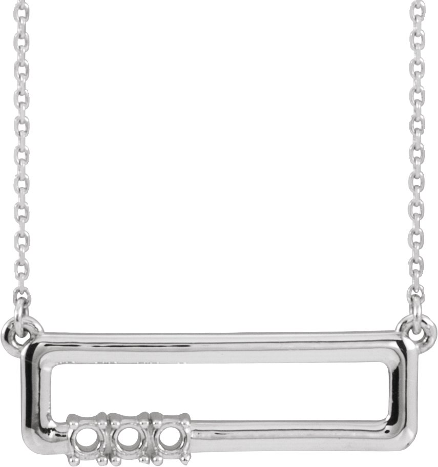 Family Rectangle Necklace