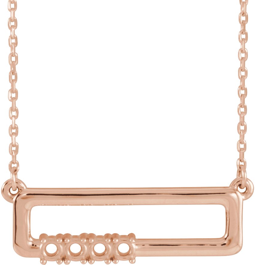 Family Rectangle Necklace