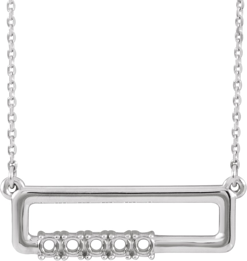 Family Rectangle Necklace