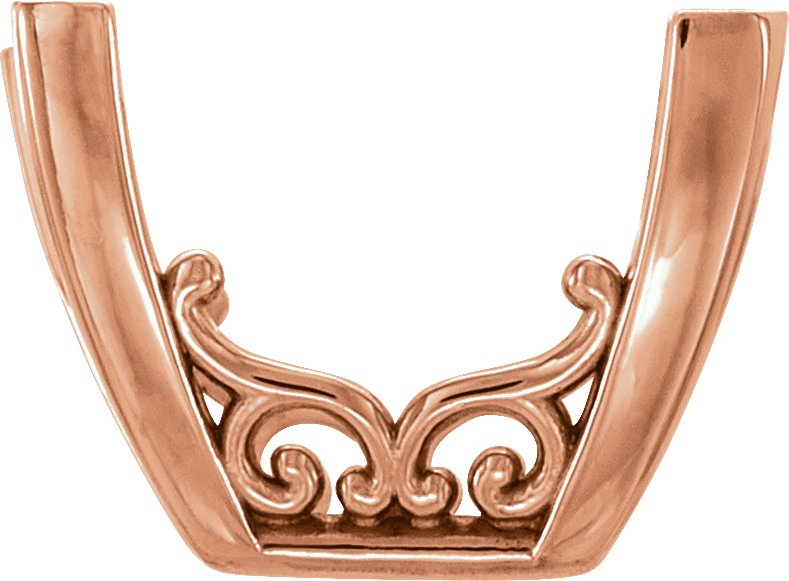 Vintage-Inspired Scroll Basket Setting