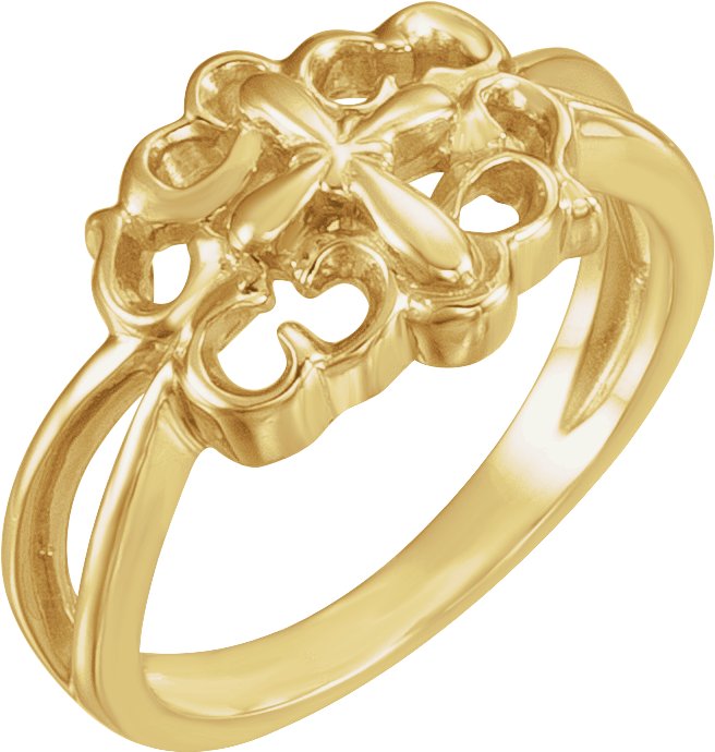 14k Yellow Gold