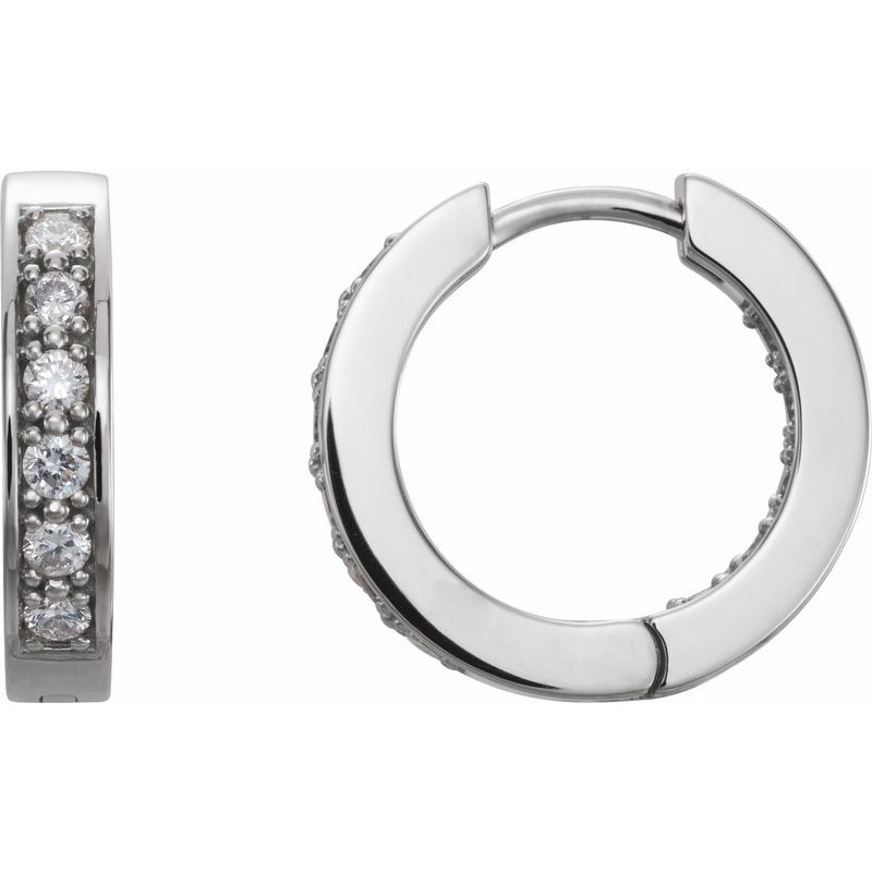 Inside-Outside Hoop Earrings