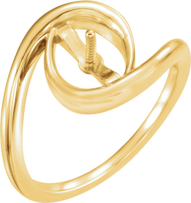 Pearl Freeform Ring