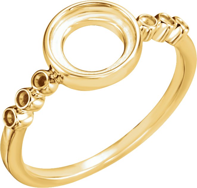 Bezel-Set Ring