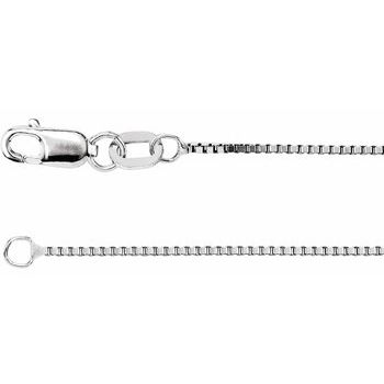 .75mm Box Chain with Lobster Clasp 20 inch Ref 483525