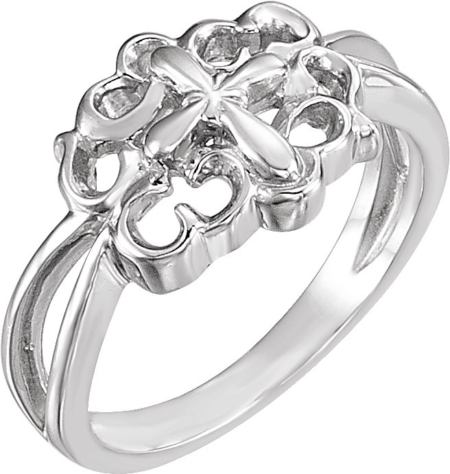 14k White Gold