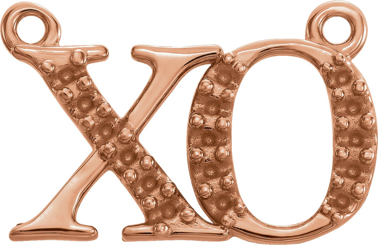 "XO" Phrase Necklace or Center