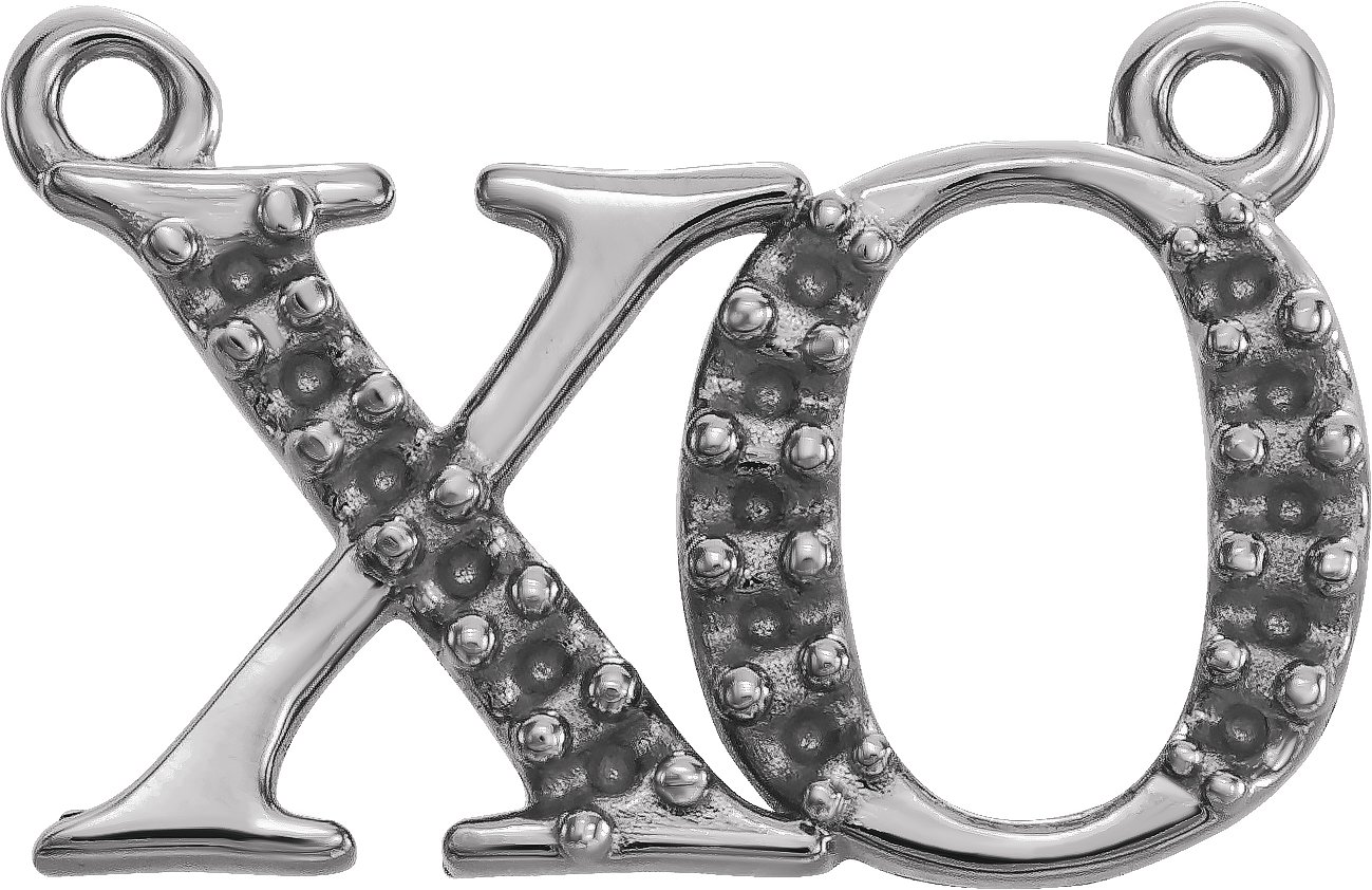 "XO" Phrase Necklace or Center