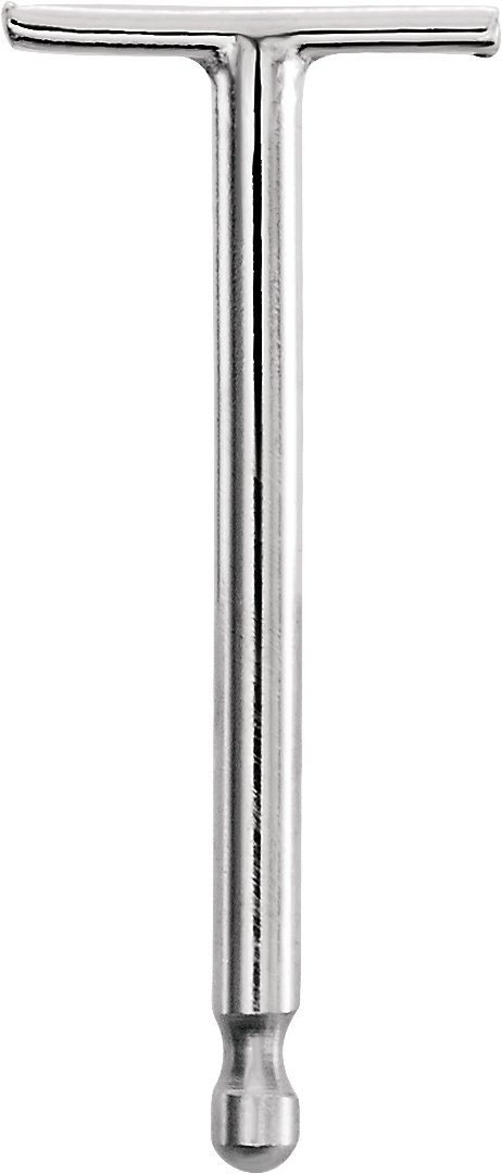 .036"x.44" T-Bar Friction Earring Post