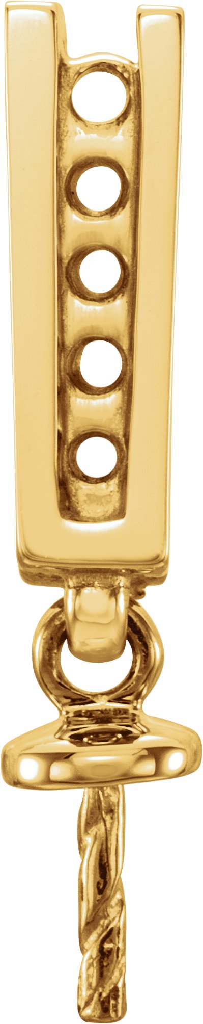 Bar Pearl Slide Pendant