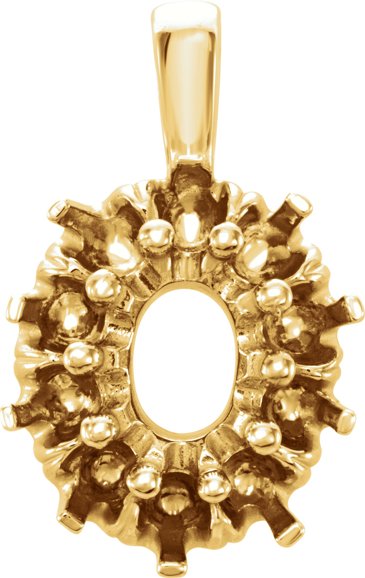 Halo-Style Pearl Pendant