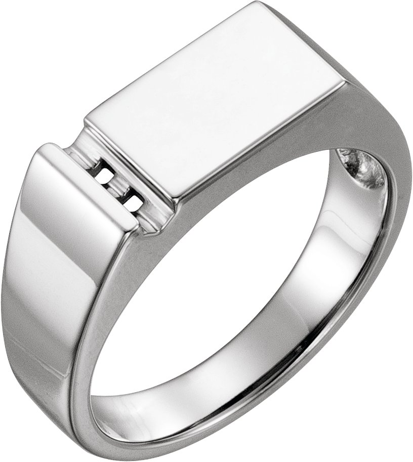 Engravable Family Signet Ring