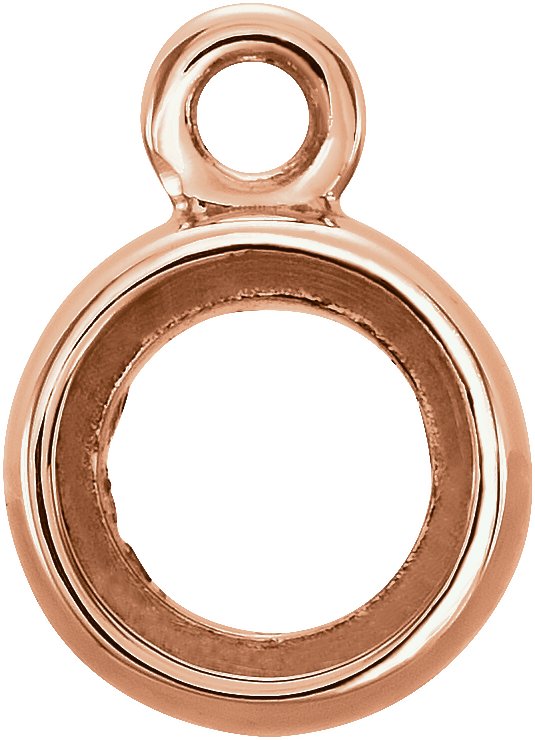 Bezel-Set Cabochon Dangle