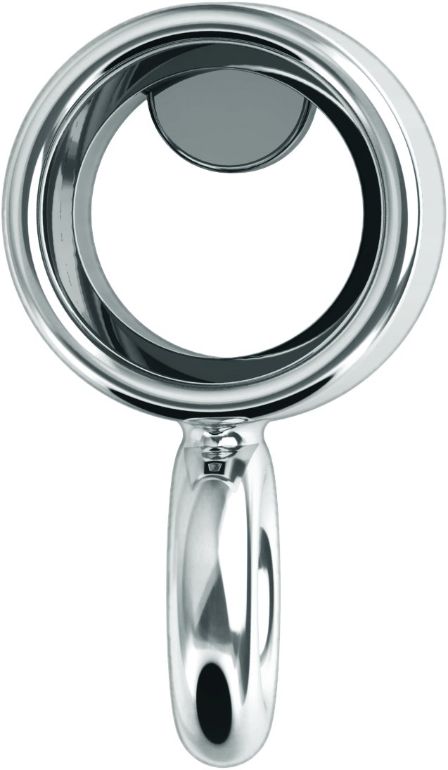 Round Micro Bezel Earring Setting