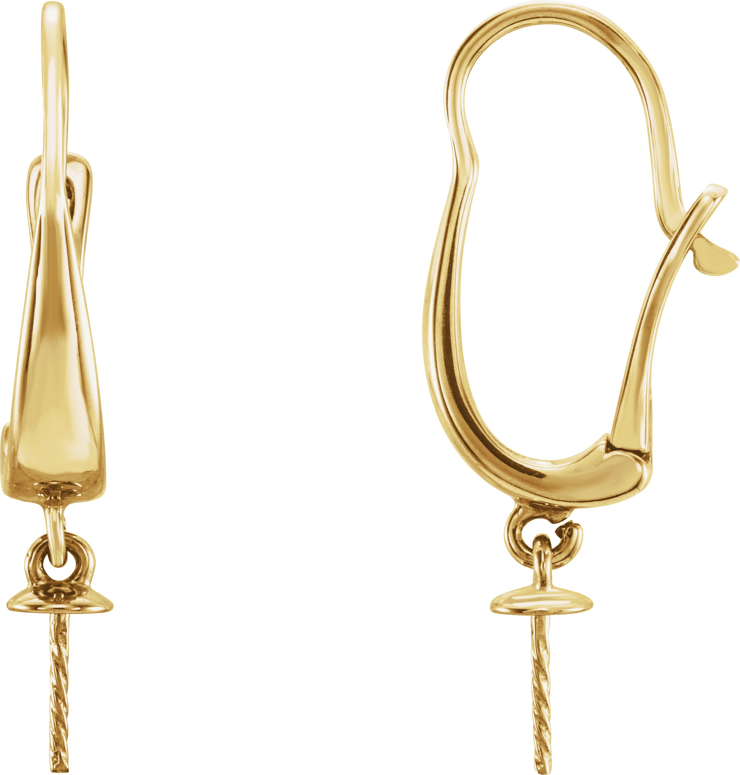 Click-In Pearl Earrings