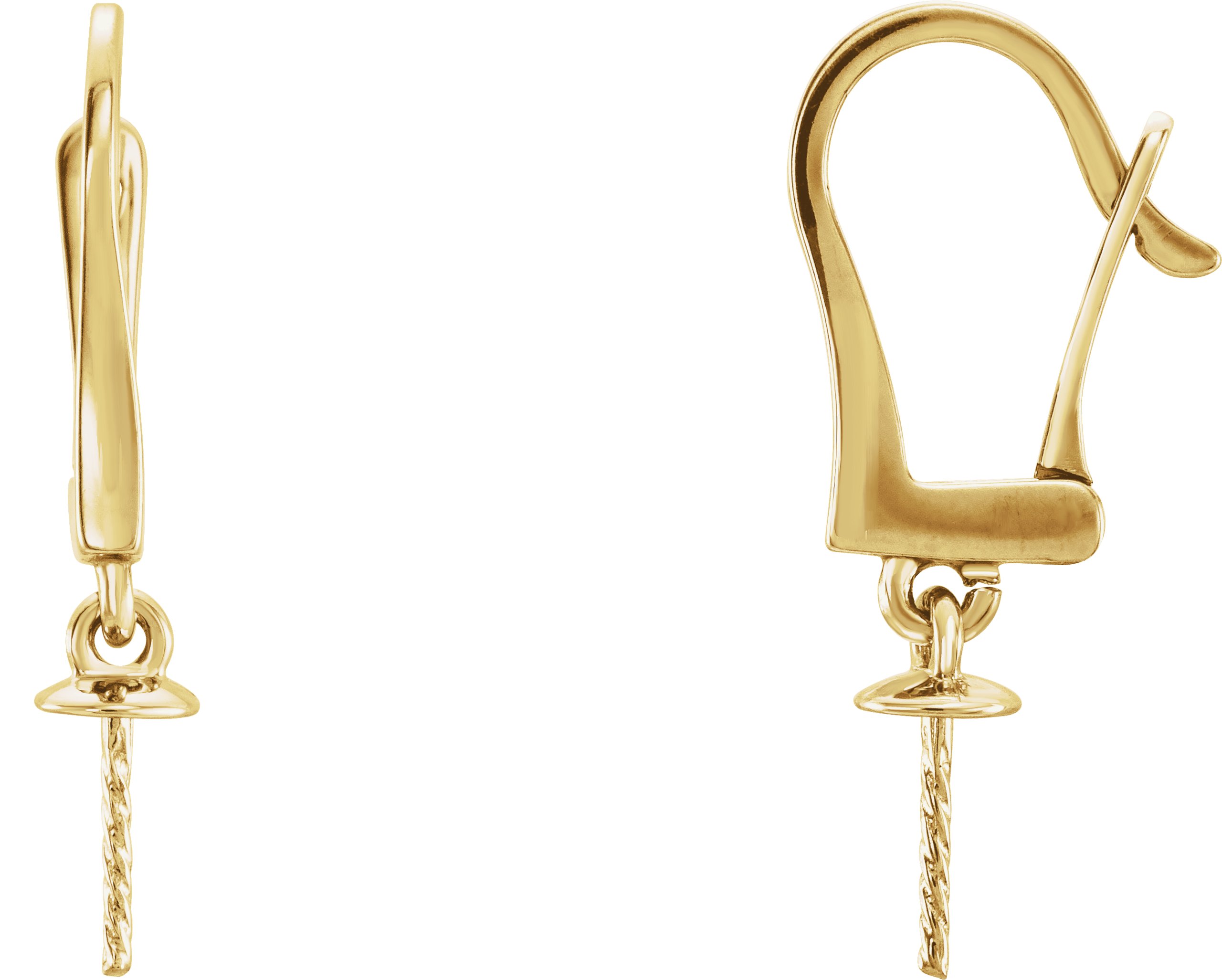 Click-In Pearl Earrings