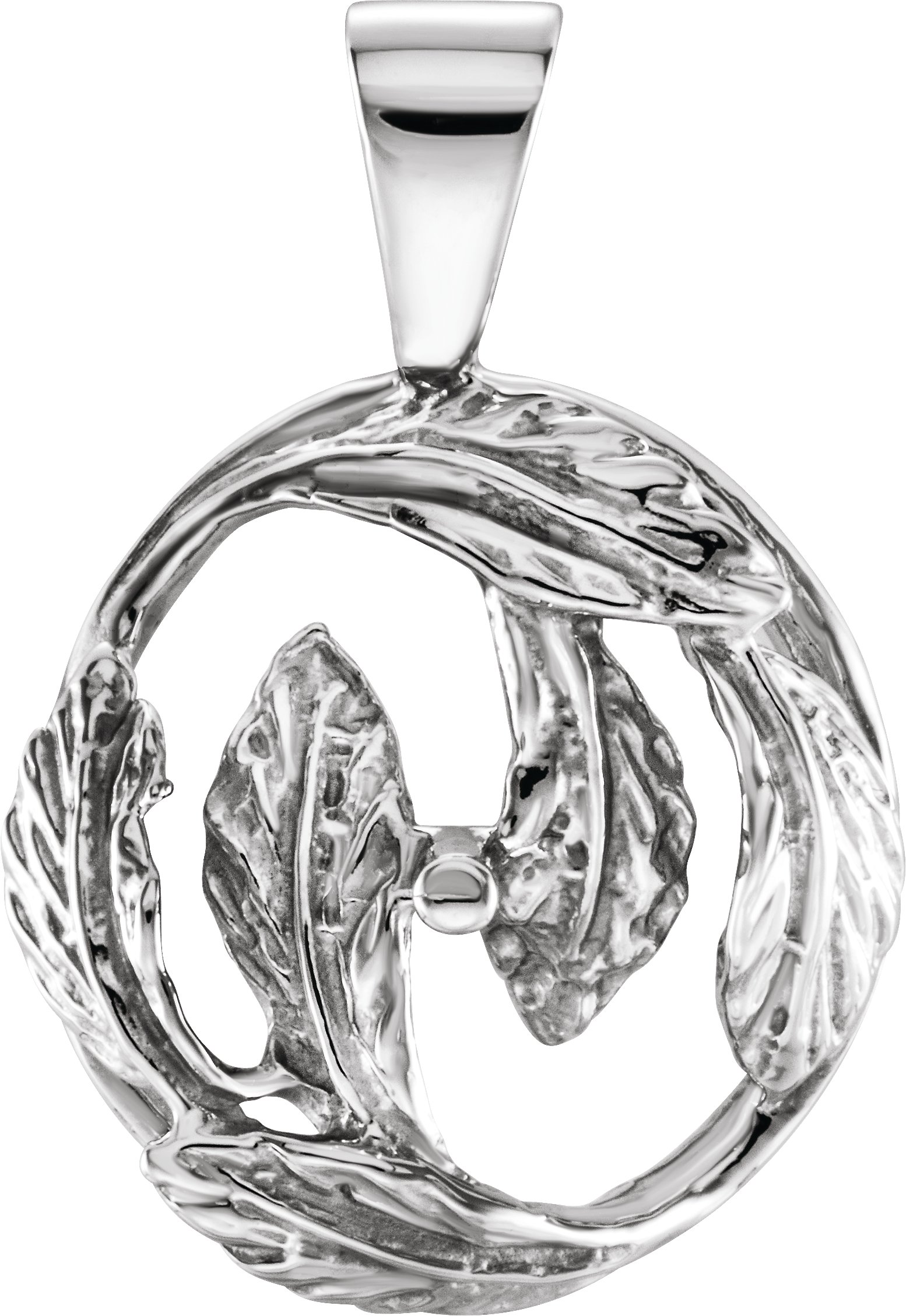 Pearl Leaf Pendant