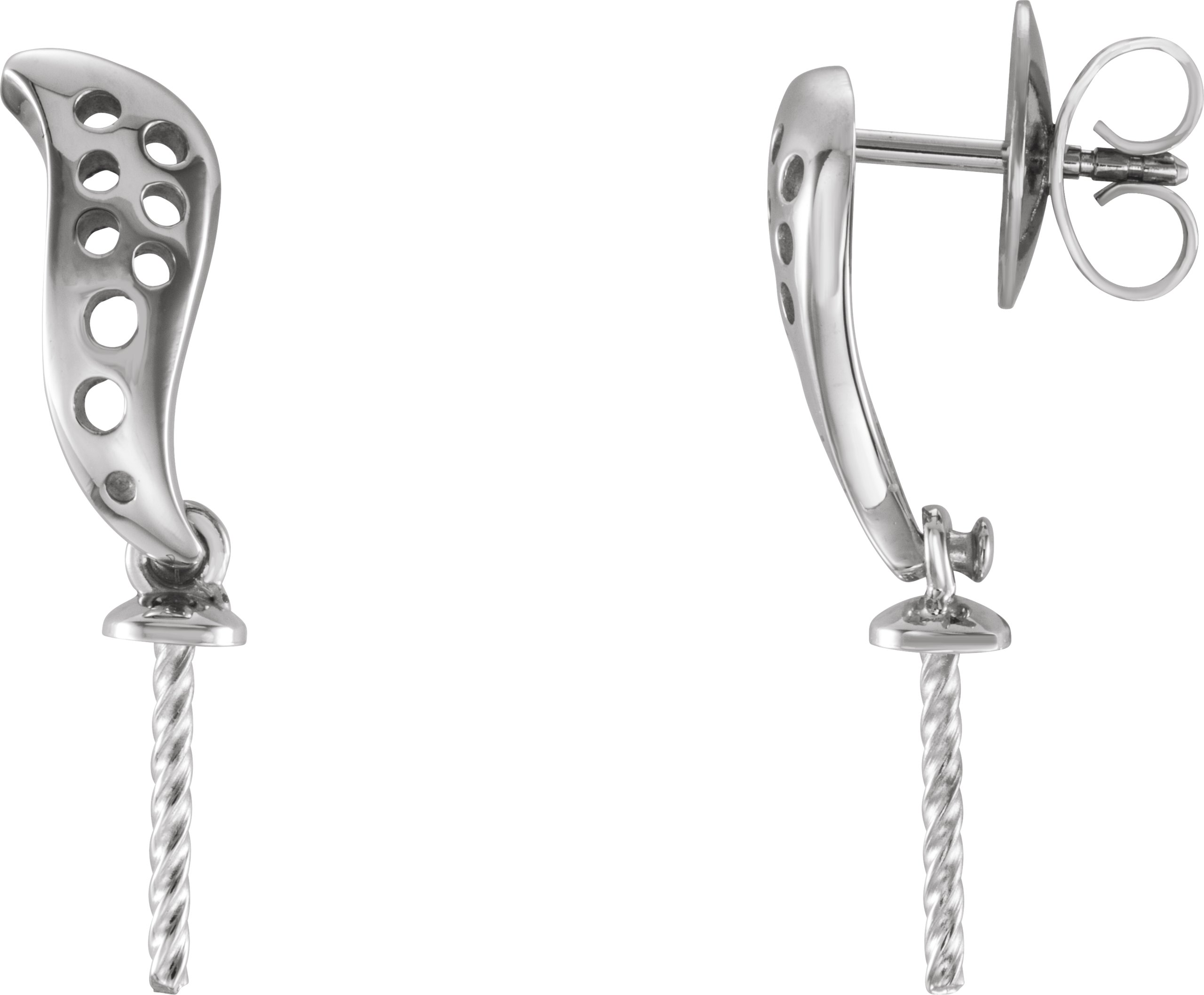 Accented Pearl Earrings