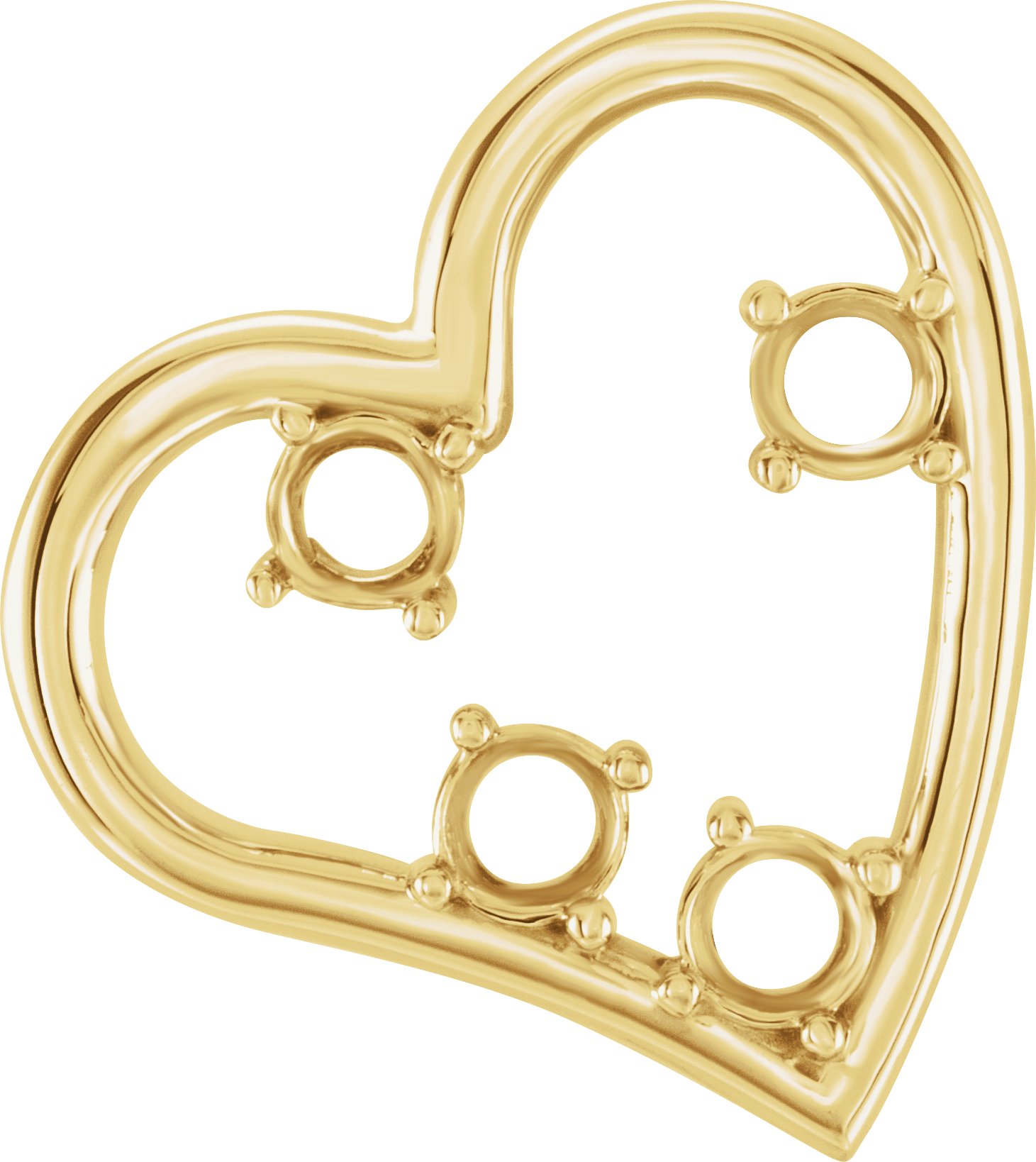 Family Heart Necklace or Pendant
