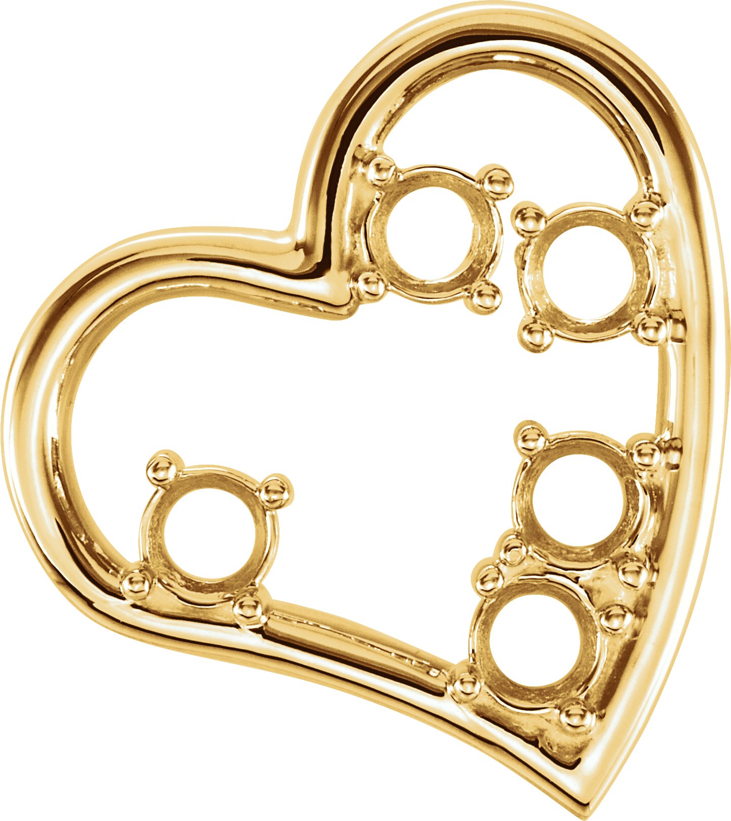Family Heart Necklace or Pendant