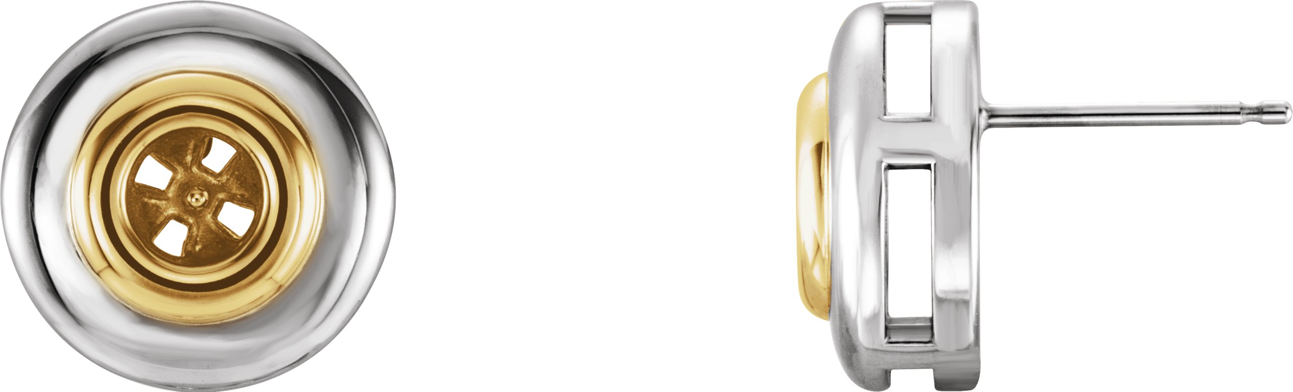 Solitaire Pearl Earrings